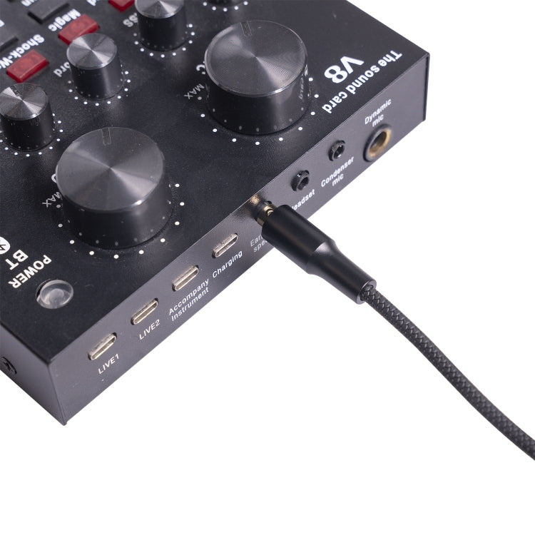 2130 Cavo audio da 3,5 mm maschio a 3,5 mm maschio, lunghezza: 1 m, 3.5mm M to M(Black), 3.5mm M to M(Red)