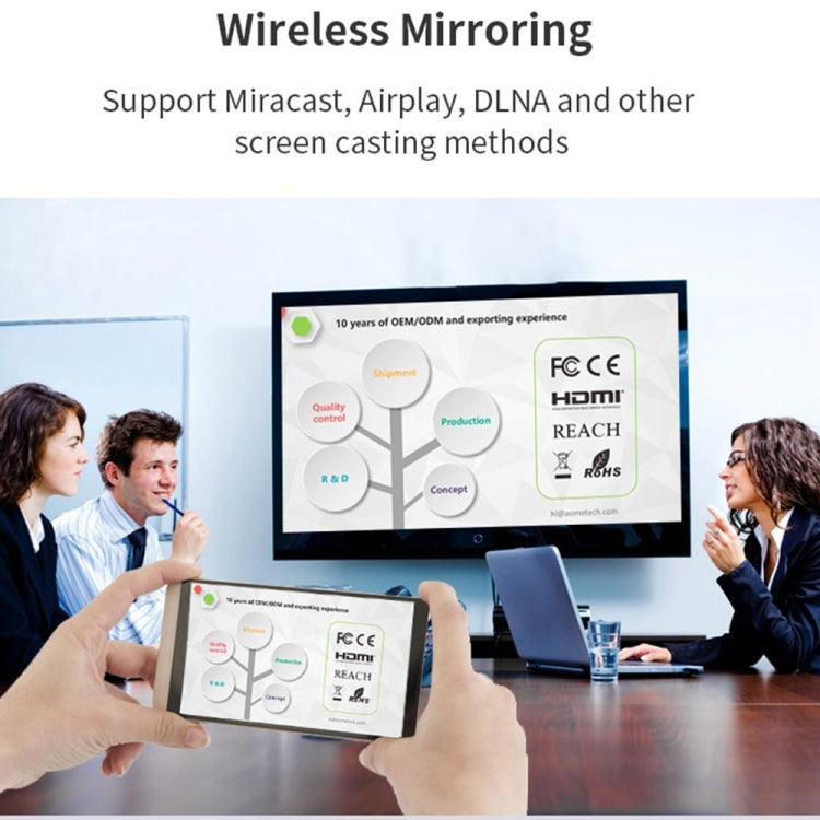 Mini proiettore S90 DLP Android 9.0 1GB+8GB Wi-Fi 4K