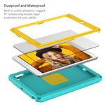 Custodia per tablet antiurto EVA + PC con telaio impermeabile, For iPad 5 / 7 / 6 / 8 / 9, For iPad Pro 10.5 2019/2017 / 10.2 2021/2019, For iPad 10th Gen 10.9 2022