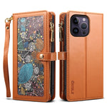 ESEBLE Star Series Lanyard Zipper Wallet Custodia in pelle RFID, For iPhone 14 Pro Max, For iPhone 14 Pro, For iPhone 14, For iPhone 14 Plus, For iPhone 13 Pro Max, For iPhone 13 Pro, For iPhone 13, For iPhone 12 Pro Max