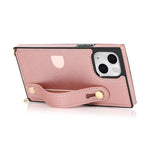 Custodia per cellulare con portacarte con cinturino da polso a tracolla, For iPhone 14, For iPhone 14 Plus, For iPhone 14 Pro, For iPhone 14 Pro Max