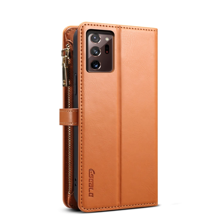 ESEBLE Star Series Lanyard Zipper Wallet Custodia in pelle RFID, For Samsung Galaxy Note20 Ultra, For Samsung Galaxy Note20, For Samsung Galaxy S21 FE 5G, For Samsung Galaxy S21 Ultra 5G, For Samsung Galaxy S21 5G, For Samsung Galaxy S21+ 5G           ...