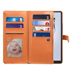 ESEBLE Star Series Lanyard Zipper Wallet Custodia in pelle RFID, For Samsung Galaxy Note20 Ultra, For Samsung Galaxy Note20, For Samsung Galaxy S21 FE 5G, For Samsung Galaxy S21 Ultra 5G, For Samsung Galaxy S21 5G, For Samsung Galaxy S21+ 5G           ...