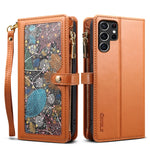 ESEBLE Star Series Lanyard Zipper Wallet Custodia in pelle RFID, For Samsung Galaxy Note20 Ultra, For Samsung Galaxy Note20, For Samsung Galaxy S21 FE 5G, For Samsung Galaxy S21 Ultra 5G, For Samsung Galaxy S21 5G, For Samsung Galaxy S21+ 5G           ...