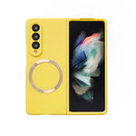 Custodia per telefono magnetica Skin Feel MagSafe, For Samsung Galaxy Z Fold3 5G, For Samsung Galaxy Z Fold4