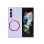 Custodia per telefono magnetica Skin Feel MagSafe, For Samsung Galaxy Z Fold3 5G, For Samsung Galaxy Z Fold4