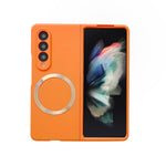 Custodia per telefono magnetica Skin Feel MagSafe, For Samsung Galaxy Z Fold3 5G, For Samsung Galaxy Z Fold4