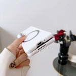 Custodia per telefono magnetica Skin Feel MagSafe, For Samsung Galaxy Z Fold3 5G, For Samsung Galaxy Z Fold4