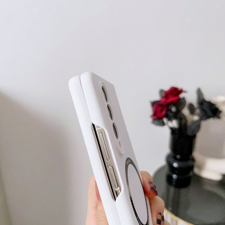 Custodia per telefono magnetica Skin Feel MagSafe, For Samsung Galaxy Z Fold3 5G, For Samsung Galaxy Z Fold4