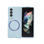 Custodia per telefono magnetica Skin Feel MagSafe, For Samsung Galaxy Z Fold3 5G, For Samsung Galaxy Z Fold4