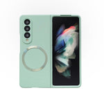 Custodia per telefono magnetica Skin Feel MagSafe, For Samsung Galaxy Z Fold3 5G, For Samsung Galaxy Z Fold4