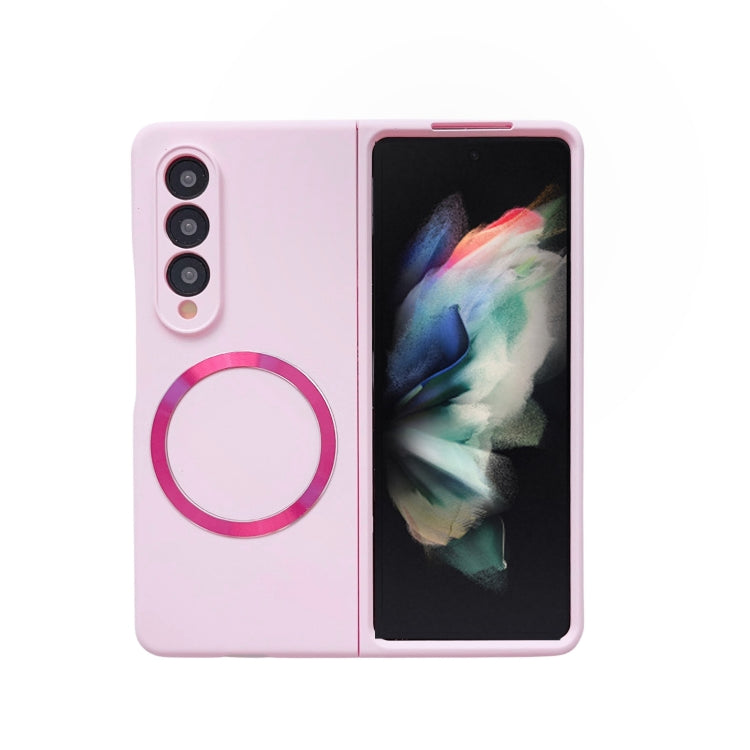 Custodia per telefono magnetica Skin Feel MagSafe, For Samsung Galaxy Z Fold3 5G, For Samsung Galaxy Z Fold4