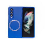 Custodia per telefono magnetica Skin Feel MagSafe, For Samsung Galaxy Z Fold3 5G, For Samsung Galaxy Z Fold4