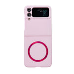 Custodia per telefono magnetica Skin Feel MagSafe, For Samsung Galaxy Z Flip3 5G, For Samsung Galaxy Z Flip4