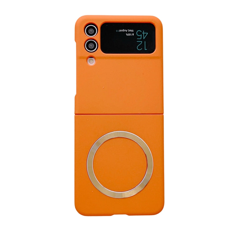 Custodia per telefono magnetica Skin Feel MagSafe, For Samsung Galaxy Z Flip3 5G, For Samsung Galaxy Z Flip4