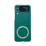 Custodia per telefono magnetica Skin Feel MagSafe, For Samsung Galaxy Z Flip3 5G, For Samsung Galaxy Z Flip4