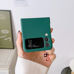 Custodia per telefono magnetica Skin Feel MagSafe, For Samsung Galaxy Z Flip3 5G, For Samsung Galaxy Z Flip4