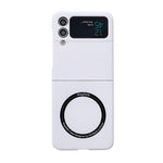 Custodia per telefono magnetica Skin Feel MagSafe, For Samsung Galaxy Z Flip3 5G, For Samsung Galaxy Z Flip4