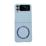 Custodia per telefono magnetica Skin Feel MagSafe, For Samsung Galaxy Z Flip3 5G, For Samsung Galaxy Z Flip4