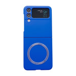 Custodia per telefono magnetica Skin Feel MagSafe, For Samsung Galaxy Z Flip3 5G, For Samsung Galaxy Z Flip4