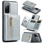 Custodia in pelle DG.MING serie M3 con polvere glitterata, For Google Pixel 6, For Samsung Galaxy S20 FE, For iPhone 11 Pro, For Samsung Galaxy S21 5G, For iPhone 11 Pro Max, For Samsung Galaxy S21 Ultra 5G