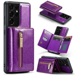 Custodia in pelle DG.MING serie M3 con polvere glitterata, For Google Pixel 6, For Samsung Galaxy S20 FE, For iPhone 11 Pro, For Samsung Galaxy S21 5G, For iPhone 11 Pro Max, For Samsung Galaxy S21 Ultra 5G