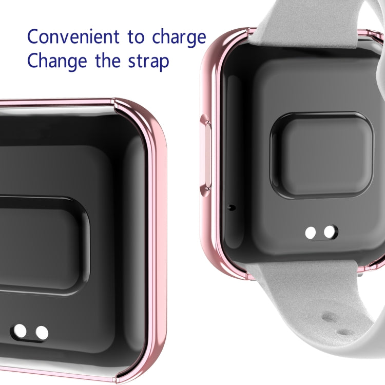 Custodia protettiva per orologio cavo in TPU con pellicola protettiva, For Xiaomi Redmi Watch 2
