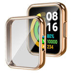 Custodia protettiva per orologio cavo in TPU con pellicola protettiva, For Xiaomi Redmi Watch 2