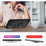 Custodia per telefono antiurto in TPU + PC con supporto, For Motorola Moto G Play 2023, For Xiaomi 12T / 12T Pro
