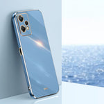 Custodia per telefono in TPU con bordo in oro con placcatura 6D XINLI, For OPPO K10x, For Realme GT2 Explorer Master 5G, For Realme 9i