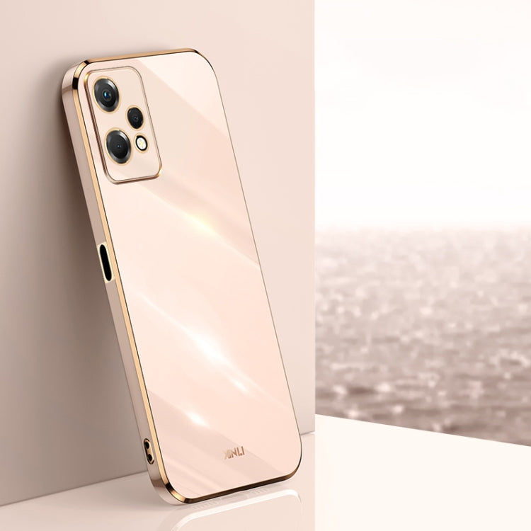 Custodia per telefono in TPU con bordo in oro con placcatura 6D XINLI, For OPPO K10x, For Realme GT2 Explorer Master 5G, For Realme 9i