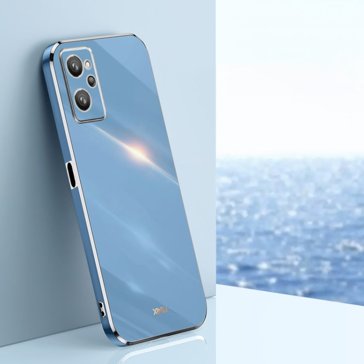 Custodia per telefono in TPU con bordo in oro con placcatura 6D XINLI, For OPPO K10x, For Realme GT2 Explorer Master 5G, For Realme 9i