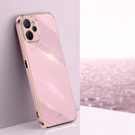 Custodia per telefono in TPU con bordo in oro con placcatura 6D XINLI, For Realme 9i 5G, For Realme 9 Pro, For Realme C20