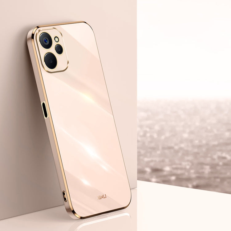 Custodia per telefono in TPU con bordo in oro con placcatura 6D XINLI, For Realme 9i 5G, For Realme 9 Pro, For Realme C20