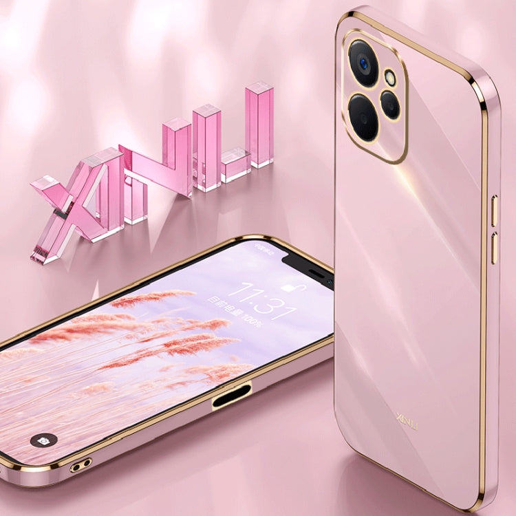 Custodia per telefono in TPU con bordo in oro con placcatura 6D XINLI, For Realme 9i 5G, For Realme 9 Pro, For Realme C20