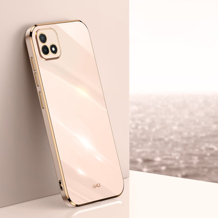 Custodia per telefono in TPU con bordo in oro con placcatura 6D XINLI, For Realme 9i 5G, For Realme 9 Pro, For Realme C20