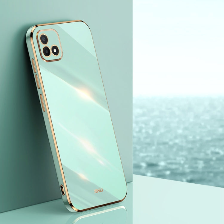 Custodia per telefono in TPU con bordo in oro con placcatura 6D XINLI, For Realme 9i 5G, For Realme 9 Pro, For Realme C20
