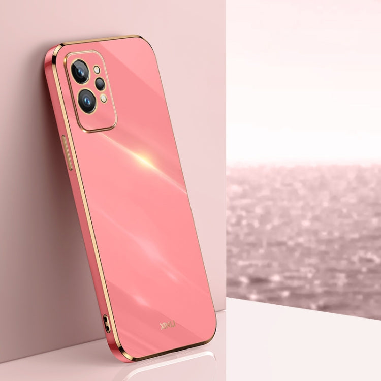 Custodia per telefono in TPU con bordo in oro con placcatura 6D XINLI, For Realme C35, For Realme GT2 Pro, For Realme GT Neo 3