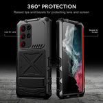 Custodia per telefono antiurto antipolvere impermeabile R-JUST, For Samsung Galaxy S23 Ultra 5G