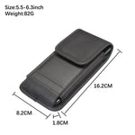 Marsupio universale per cellulare in tessuto di nylon con slot per schede, For 4.7-5.3 inch, For 5.5-6.3 inch, For 6.1 inch, For 6.4-6.9 inch