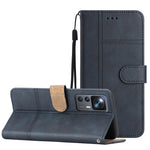 Cassa del telefono in pelle di pelle bovina stile business, For Xiaomi 12T, For Xiaomi 12 Lite, For Xiaomi 12 Pro, For Xiaomi Redmi 10 2022