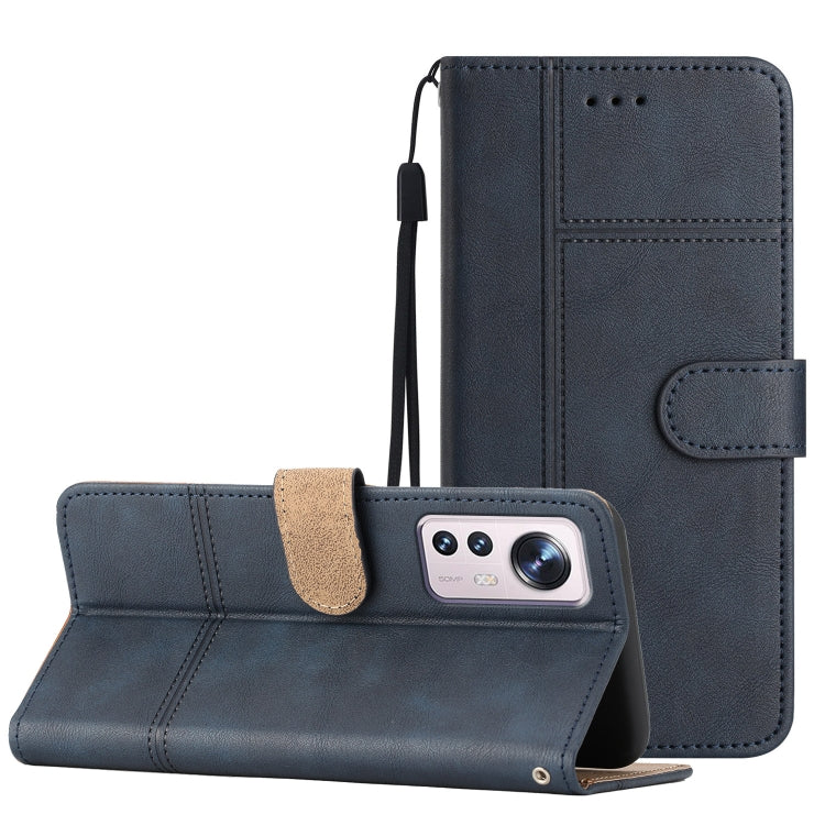 Cassa del telefono in pelle di pelle bovina stile business, For Xiaomi 12T, For Xiaomi 12 Lite, For Xiaomi 12 Pro, For Xiaomi Redmi 10 2022