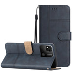 Cassa del telefono in pelle di pelle bovina stile business, For Xiaomi Redmi 10A, For Xiaomi Redmi 10C, For Xiaomi Redmi A1, For Samsung Galaxy S23 5G