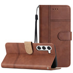 Cassa del telefono in pelle di pelle bovina stile business, For Xiaomi Redmi 10A, For Xiaomi Redmi 10C, For Xiaomi Redmi A1, For Samsung Galaxy S23 5G