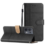 Cassa del telefono in pelle di pelle bovina stile business, For OPPO Reno8 5G, For OPPO Reno8 Lite, For OPPO Reno8 Pro 5G, For OPPO Find X5