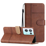 Cassa del telefono in pelle di pelle bovina stile business, For OPPO Reno8 5G, For OPPO Reno8 Lite, For OPPO Reno8 Pro 5G, For OPPO Find X5
