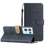 Cassa del telefono in pelle di pelle bovina stile business, For OPPO Reno8 5G, For OPPO Reno8 Lite, For OPPO Reno8 Pro 5G, For OPPO Find X5