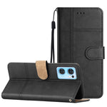 Cassa del telefono in pelle di pelle bovina stile business, For OPPO Find X5 Lite, For OPPO Find X5 Pro, For OPPO A96, For OPPO A94 5G