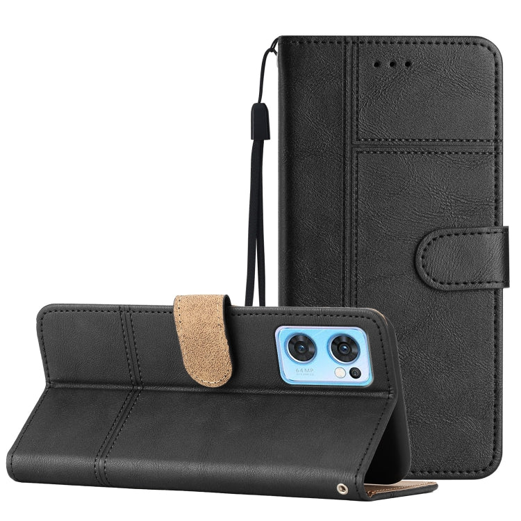 Cassa del telefono in pelle di pelle bovina stile business, For OPPO Find X5 Lite, For OPPO Find X5 Pro, For OPPO A96, For OPPO A94 5G