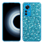 Custodia protettiva in TPU antiurto con polvere glitterata, For Xiaomi 12T Pro